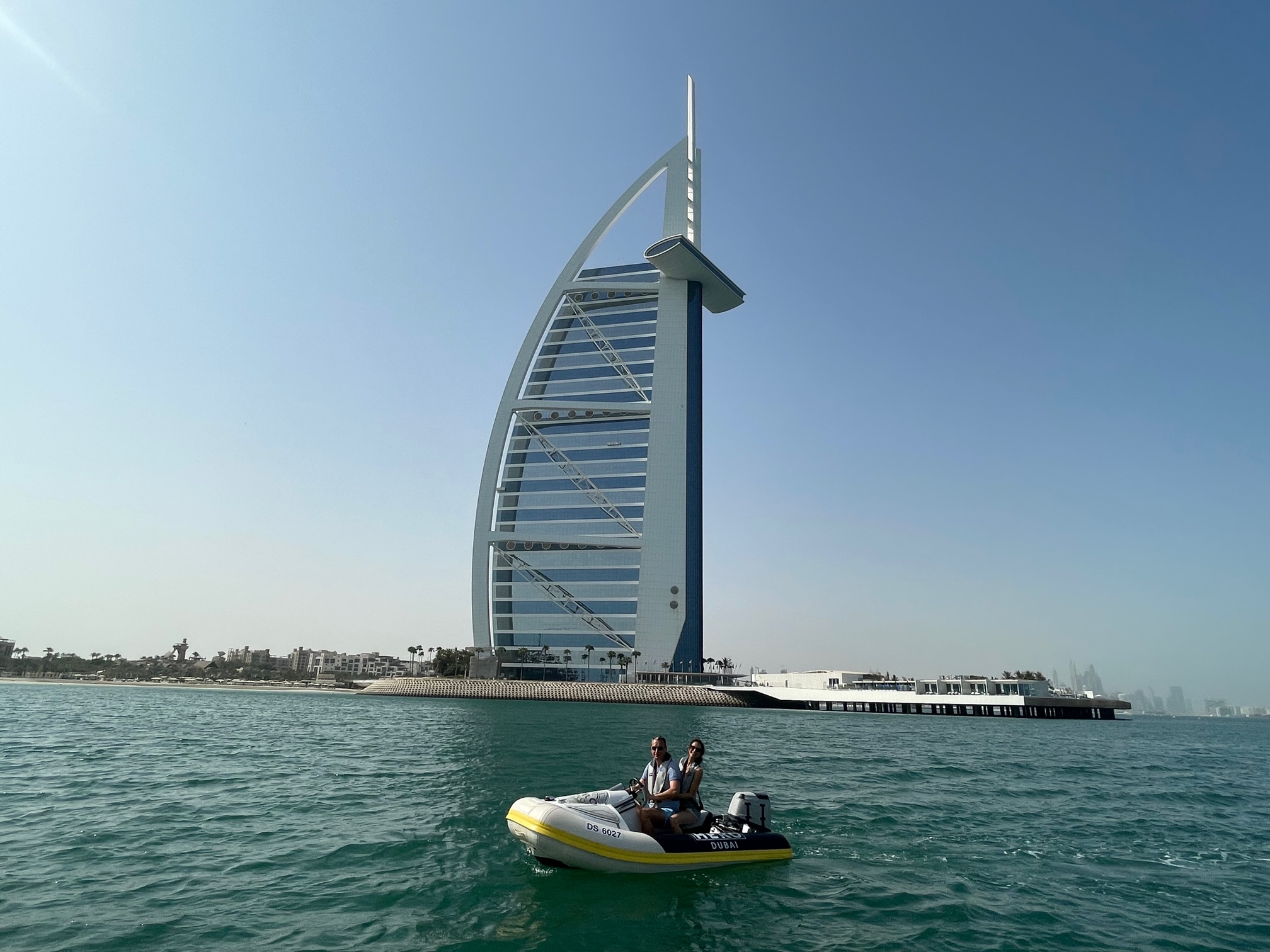 Dubai Heroboat Burj al Arab