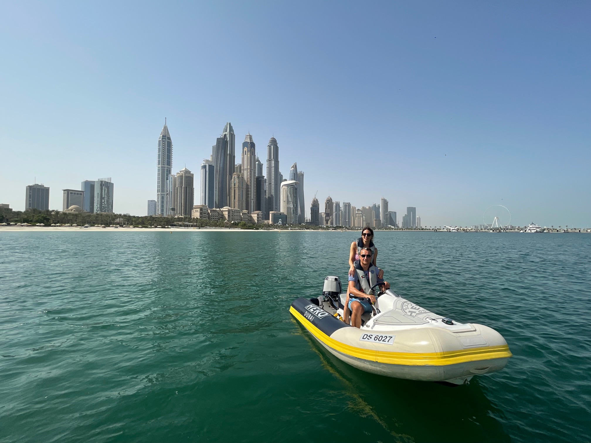 Dubai Heroboat Skyline